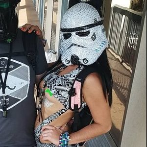 Storm Trooper Bling Mask